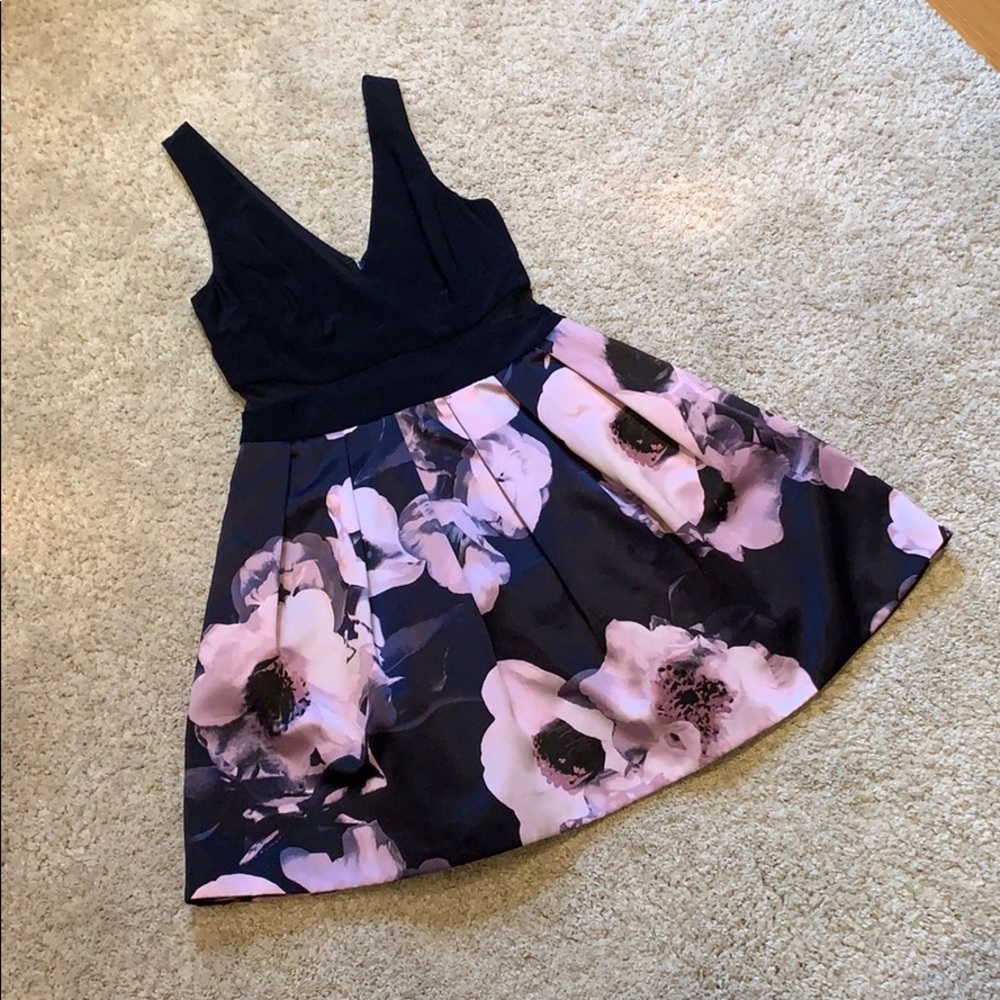 Floral skater dress